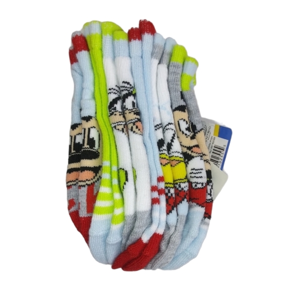 Boys Bundle NWT Fruit of the Loom Tanks/Disney Junior Socks/Elephant Toy - Picture 4 of 10